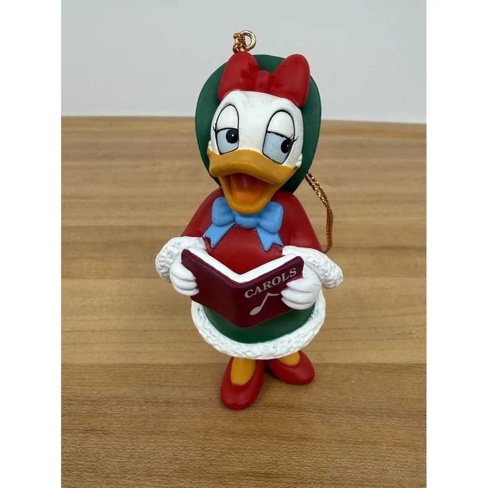 (2)‎ Disney's Christmas Magic Ornaments Made by Grolier Donald And Daisy